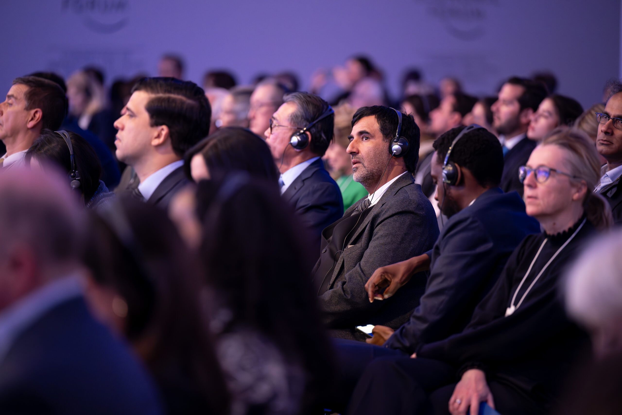 Impressions from the Addressing the North-South Schism session at the World Economic Forum Annual Meeting 2024 in Davos-Klosters, Switzerland, 17 January. Congress Centre – Congress Hall. Copyright: World Economic Forum/Sandra Blaser